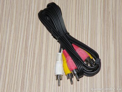 аудио видео кабель 3RCA