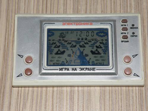 Игра электроника Морской бой