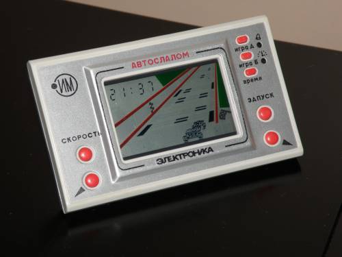 Игра электроника АВТОСЛАЛОМ