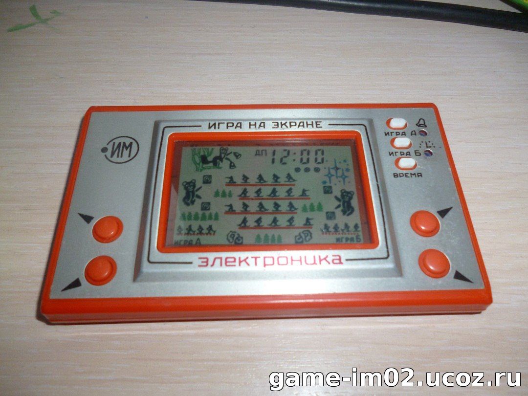 игра электроника биатлон
